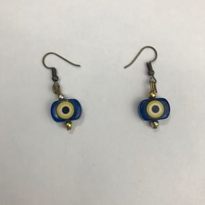 Turkish Evil Eye Earrings